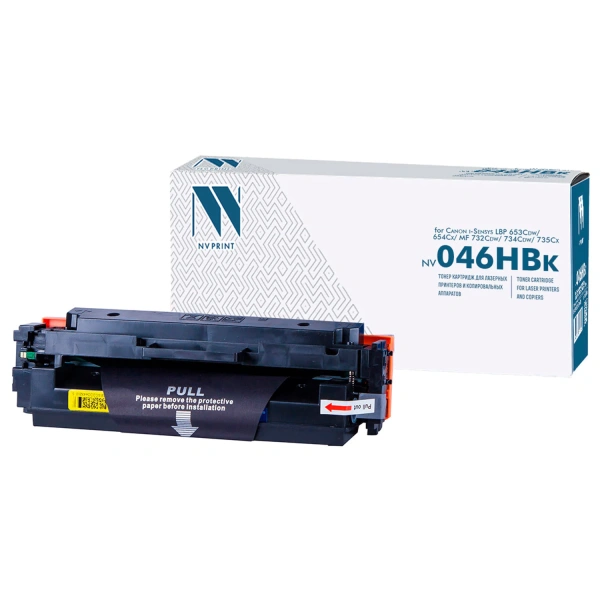 Картридж лазерный NV PRINT (NV-046HB) для CANON LBP653Cdw/654Cx/MF732Cdw, черный, ресурс 6300 стр.363260 под заказ 8 дней