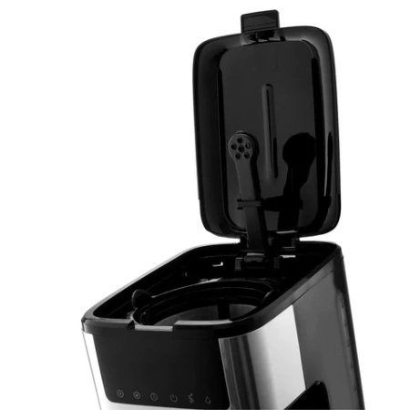 Кофеварка капельная BRAYER BR1124, 900 Вт, объем 1,8 л, LED-дисплей, поддержание температуры, черная 456900 - МСК «Форвард»