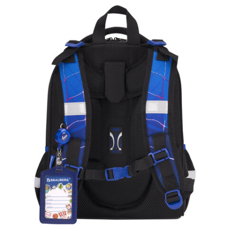 Ранец BRAUBERG PREMIUM, 2 отделения, с брелоком, "Score goal", 3D-панель, 38х29х16 см, 273102 - МСК «Форвард»