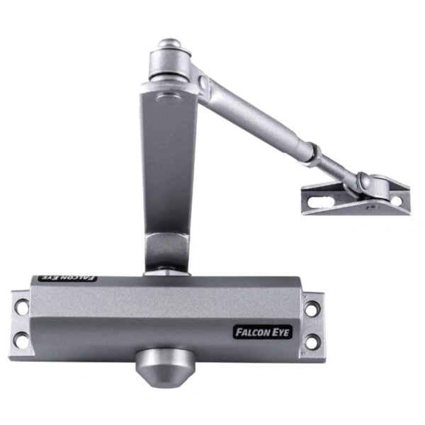 Доводчик FALCON EYE FE-B5W на дверь 85-120 кг, серебристый, 84933 00-00110301 354285