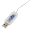 Электрогирлянда-нить комнатная "Снежинки" 10 м, 80 LED, теплый белый, USB, ЗОЛОТАЯ СКАЗКА, 592204 - МСК «Форвард»