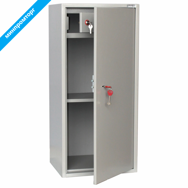 Шкаф металлический для документов BRABIX КBS-041Т (в913*ш420*г350мм;21кг), трейзер, сварной, 291153