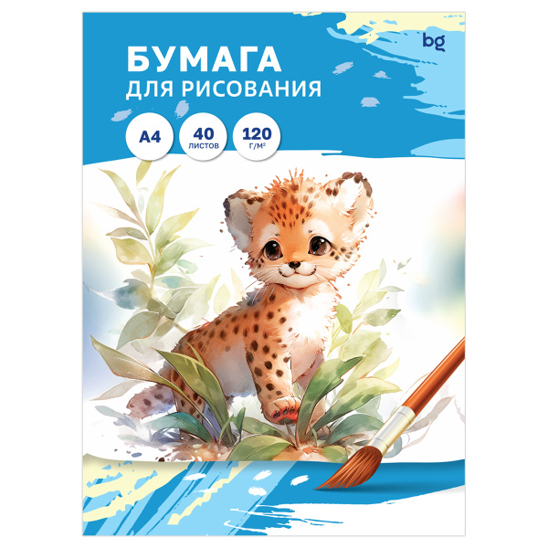 Папка для рисования А4, 40л., BG, 120г/м2 Пр40А4_58068 365259 - МСК «Форвард»
