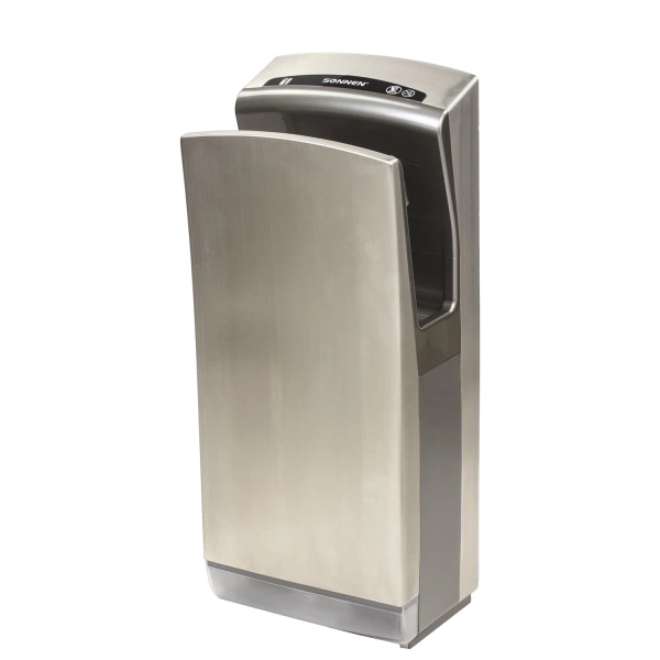 Сушилка для рук SONNEN K7, 1650 Вт, погружного типа, время сушки 10 сек,нерж.сталь,антивандал,604750