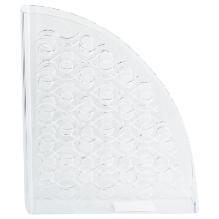 Лоток для бумаг вертикальный СТАММ "Вега", прозрачный, ширина 90мм ЛТВ-31341 351506   - МСК «Форвард»