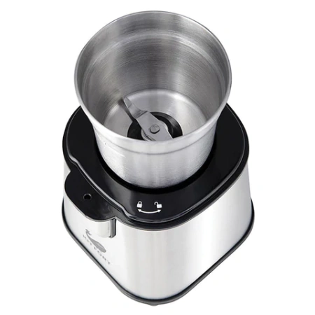 Кофемолка KITFORT КТ-1315, 180 Вт, вместимость 60 г, металл, серебро 454865 - МСК «Форвард»