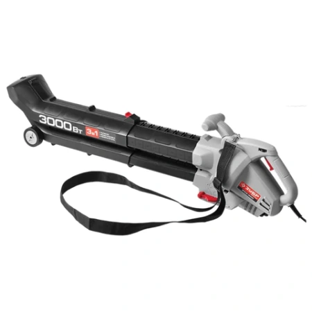 Пылесос садовый (воздуходувка) электрический, ЗУБР ЗПСЭ-3000, 3000 Вт, 5000 об./мин, ЗПСЭ-3000 671145 - МСК «Форвард»