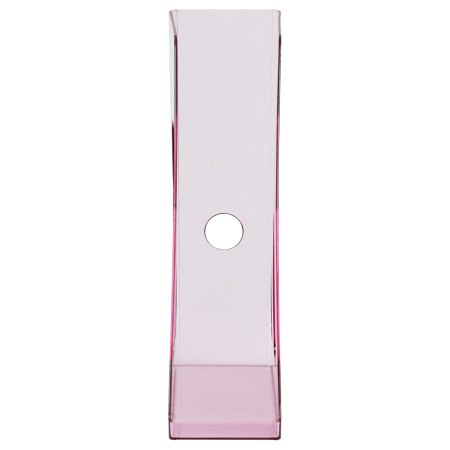 Лоток для бумаг вертикальный СТАММ "Актив", тонированный розовый, ширина 70мм ЛТВ-31100 351500 - МСК «Форвард»