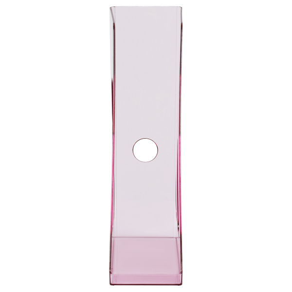 Лоток для бумаг вертикальный СТАММ "Актив", тонированный розовый, ширина 70мм ЛТВ-31100 351500 - МСК «Форвард»