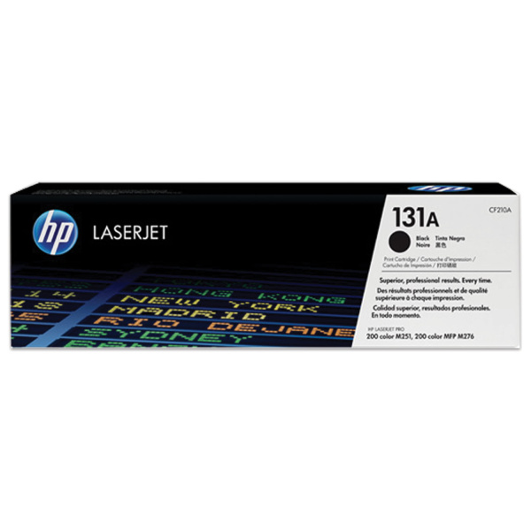 Картридж лазерный HP (CF210A) CLJ Pro 200 M276n/M276nw, №131A, черный, ориг, ресурс 1600 стр. CF210A 361089 под заказ 8 дней