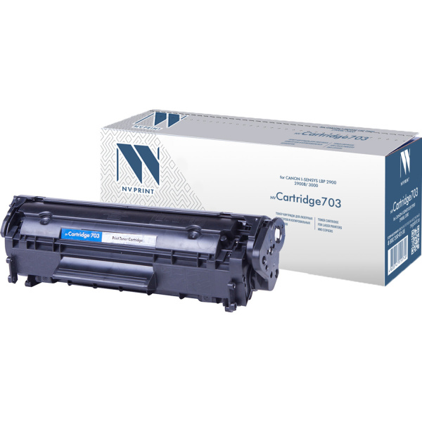 Картридж лазерный NV PRINT (NV-703) для CANON LBP-2900/3000, ресурс 2000 стр NV-703 361202