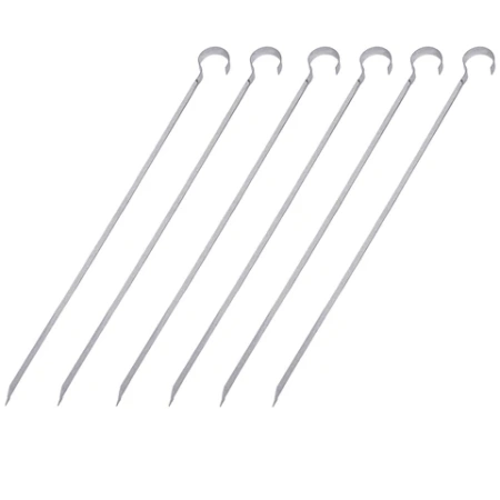 Мангал сборный стальной, размер 500х300х500 мм + 6 шампуров из нержавеющей стали, в коробке, 701728 - МСК «Форвард»