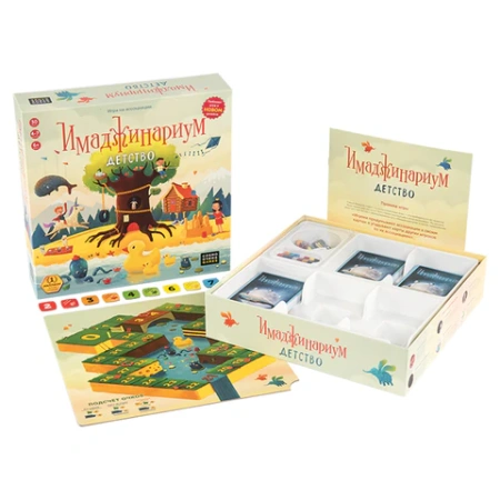 Игра настольная "Имаджинариум Детство" до 7 игроков, 6+, COSMODROME GAMES, 12674 666956 - МСК «Форвард»