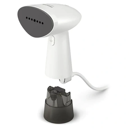 Отпариватель ручной PHILIPS STH1010/10, 900 Вт, 18 г/мин, резервуар 0,085 л, 1 режим, белый/серый 456946 - МСК «Форвард»