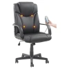 Кресло офисное BRABIX "Relax MS-001", 4 массажных модуля, экокожа, черное, 532519 - МСК «Форвард»