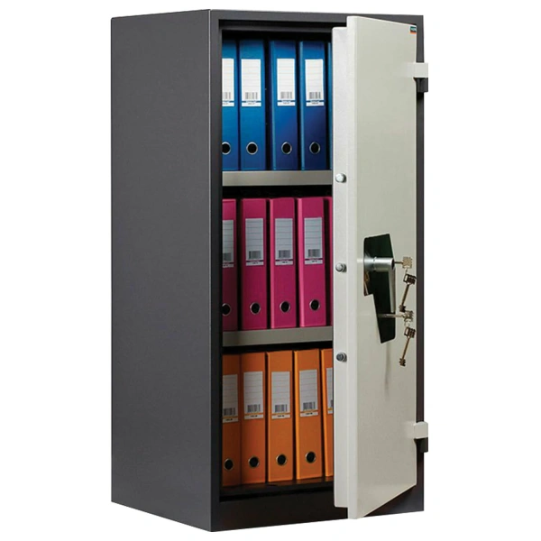 Шкаф металлический огнестойкий VALBERG "BM-1260KL" (в1220*ш600*г520мм;72кг), ключ, S10899102343 291210