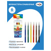 Фломастеры Гамма "Классические", 06цв., смываемые, картон. упак., европодвес 130822_06 356542 - МСК «Форвард»