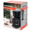 Кофеварка капельная SONNEN CM1095, 900 Вт, объем 1,8 л, подогрев кофе, противокапельная система, черная, 456334 - МСК «Форвард»