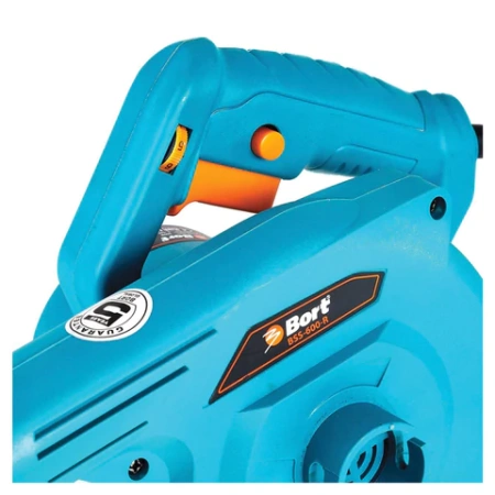 Воздуходувка, 600 Вт, производительность до 240 м3/час, регулировка скорости, функция пылесоса, BORT BSS-600-R, 98296815 670588 - МСК «Форвард»