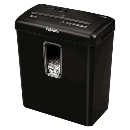 Уничтожитель (шредер) FELLOWES POWERSHRED P-30C, 4 уровень секретности, фрагменты 4х34 мм, 6 л., 15 л, FS-60081 533098  - МСК «Форвард»