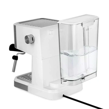 Кофеварка рожковая KITFORT КТ-7139, 1050 Вт, объем 1,5 л, 15 бар, ручной капучинатор, белая 456899 - МСК «Форвард»