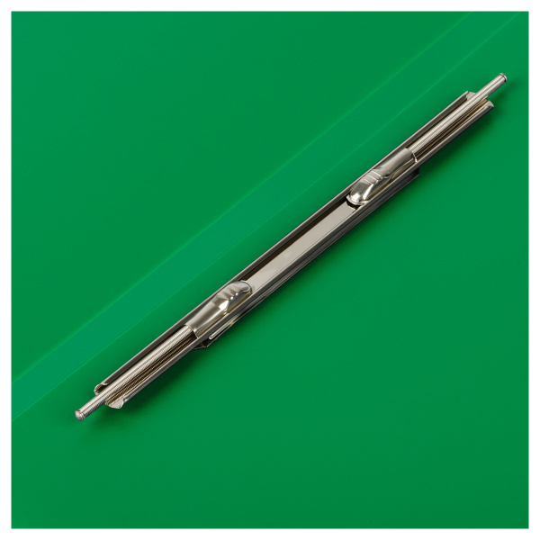 Папка с пружинным скоросшивателем СТАММ А4, 14мм, 500мкм, пластик, зеленая ММ-32222 343159 - МСК «Форвард»