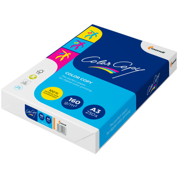 Бумага Color copy А3, 160г/м2, 250л 161% для цветной лазерной печати 090770 - МСК «Форвард»