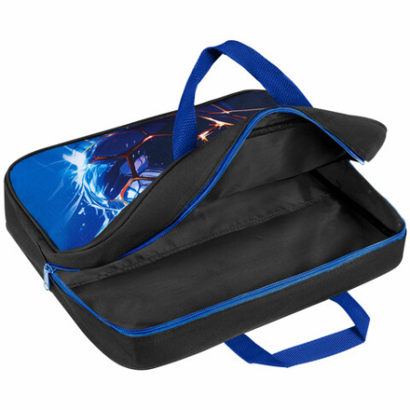 Папка на молнии с ручками BRAUBERG А4, 1 отделение, полиэстер, 80 мм, "Score goal", 273304 ПРОДАЖИ ПРЕКРАЩЕНЫ - МСК «Форвард»