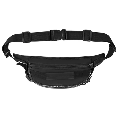 Сумка на пояс HEIKKI RIO (ХЕЙКИ), два отделения, регулируемый ремень, светоотражающий элемент, 36х9х13 см, 272618 - МСК «Форвард»