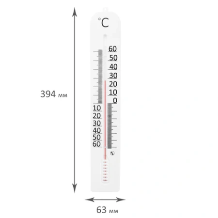 Термометр уличный, фасадный, малый, диапазон измерения: от -50 до +50°C, ПТЗ, ТБ-45м ТБ-45М 670767 - МСК «Форвард»