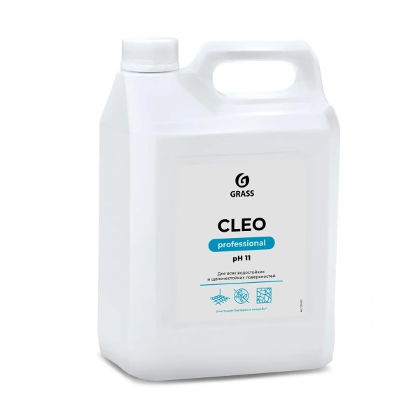 Универсальное моющее средство с дезинфицирующим эффектом Grass Cleo 5 л концентрат 125415 937659