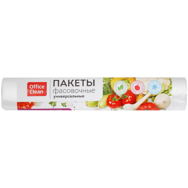 Пакеты фасовочные OfficeClean ПНД, 24*37см, 6мкм, рулон 100шт 268815 - МСК «Форвард»