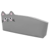 Пенал ЮНЛАНДИЯ ЮНИОР, 1 отделение, искусственная кожа, "Gray kitty", 20х9х7 см, 273819 - МСК «Форвард»