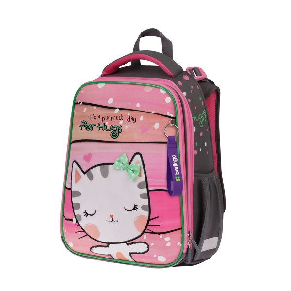 Ранец Berlingo Expert "Cat Hugs" 37*28*16см, 2 отделения, 2 кармана, анатомическая спинка RU09011 349748