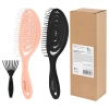 Расческа для волос массажная 22х7 см, НАБОР 2 шт. + щетка для чистки В ПОДАРОК, MONTE VITA (МОНТЕ ВИТА), 457435 - МСК «Форвард»