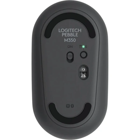 Мышь беспроводная Logitech Pebble M350 чёрная 1колесо+ 3 кнопки 910-005576 1822218 - МСК «Форвард»