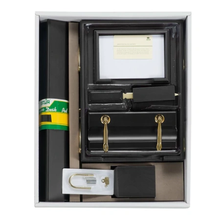 Набор подарочный настольный BESTAR "Titan" из дерева, 8 предметов, цвет "черное дерево", 237217 - МСК «Форвард»