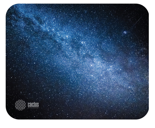 Коврик для мыши Cactus Milky Way 300x250x2мм с рисунком 1728415