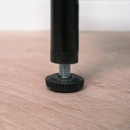 Вешалка-стеллаж ZMI "Валенсия-1", 1555х1090х300 мм, 7 полок, металл, черная, ГСВ1 Ч 700928   - МСК «Форвард»