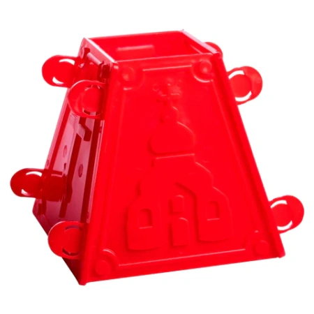 Пасочница пасхальная для приготовления творожной пасхи 900 г, с рецептом, пластик, 36312 592679 - МСК «Форвард»