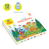 Пластилин Мульти-Пульти "Енот в сказке", 12 цветов, 120г, картон МП_41710 328895 - МСК «Форвард»