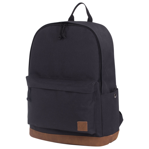 Рюкзак BRAUBERG URBAN универсальный, Black Melange, черный, 43х30х17 см, 228841