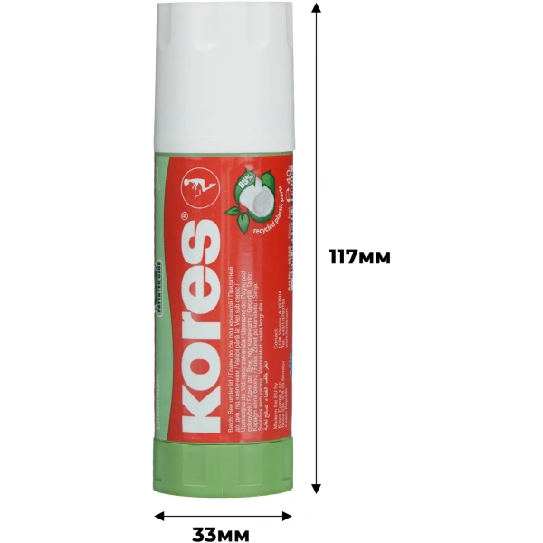 Клей-карандаш Kores Glue-eco 40г 1196351 - МСК «Форвард»