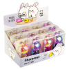 Точилка пластиковая MESHU "Cute rabbit", 1 отверстие, ассорти КОМПЛЕКТ 12шт MS_55998 362920 - МСК «Форвард»