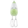 Миксер SCARLETT SC-HM40S15, 400 Вт, 5 скоростей, 2 венчика, 2 крюка для теста, белый/зеленый 455876 - МСК «Форвард»