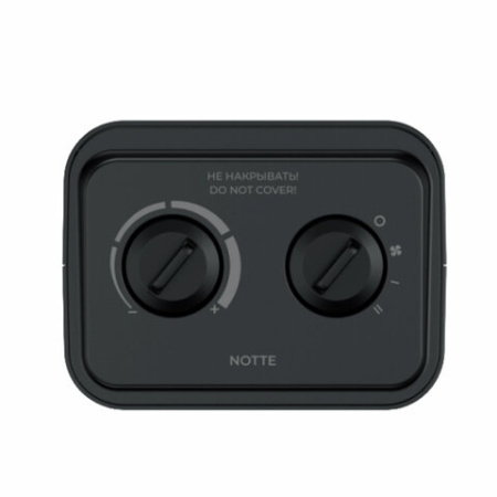 Тепловентилятор ROYAL CLIMA RFH-N1500DC-BL, 1500 Вт, 3 режима работы, черный, НС-1517390 457466 - МСК «Форвард»