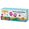Тесто-пластилин для лепки СУПЕР ПЛАСТИЧНОЕ, 24 цвета, 1200 г, крышки-штампики, BAMBOX (БАМБОКС), 107249 - МСК «Форвард»