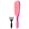 Расческа для волос массажная 22,5х6,5 см, розовая + щетка для чистки В ПОДАРОК, MONTE VITA (МОНТЕ ВИТА), 457428 - МСК «Форвард»