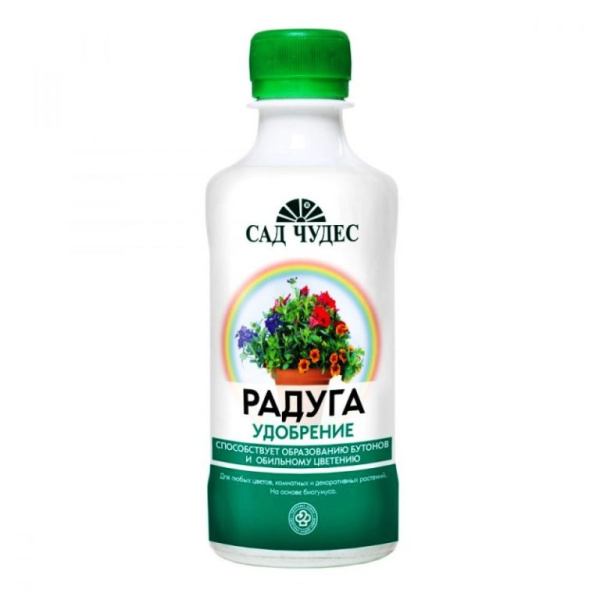 Удобрение универсальное Сад Чудес Радуга цветочное на основе биогумуса 500 мл 200037 1372518 - МСК «Форвард»