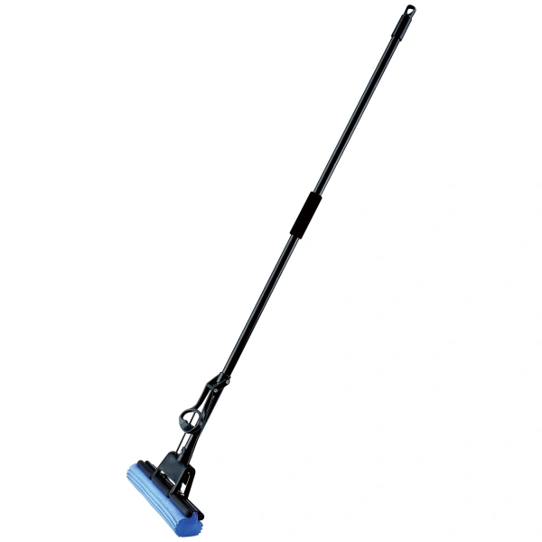 Швабра самоотжимная, роликовый отжим, насадка PVA 26см, черенок 110см, LAIMA, 601466